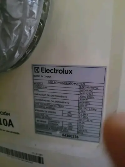 Aire acondicionado portátil Electrolux - miniatura 3