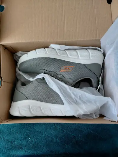 Zapatillas grises Skechers - miniatura 2
