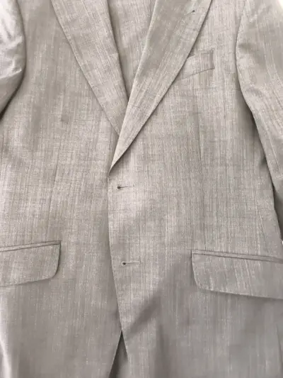 Traje azul claro para hombre - miniatura 1