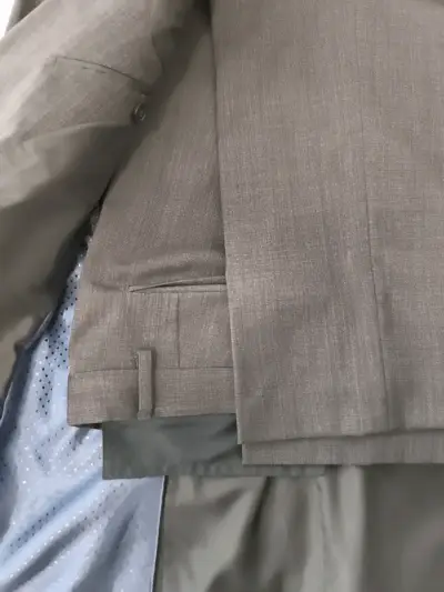 Traje azul claro para hombre - miniatura 3