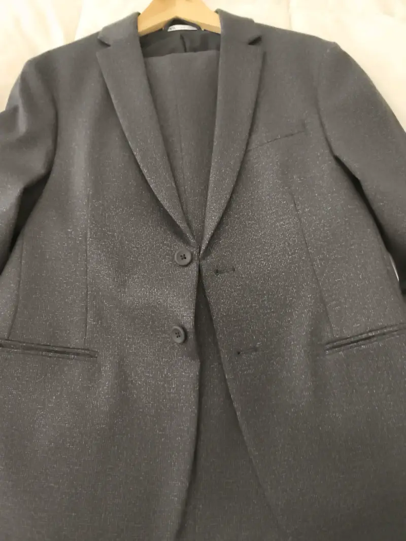 Blazer gris elegante - 1
