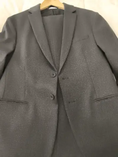 Blazer gris elegante - miniatura 1