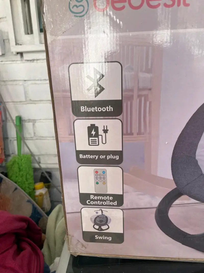 Columpio para bebé con Bluetooth - 1