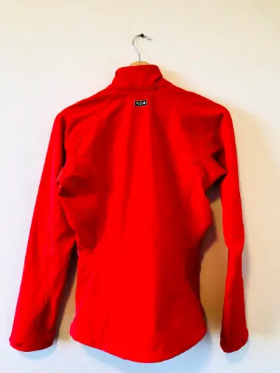 Chaqueta roja Adidas deportiva - miniatura 4