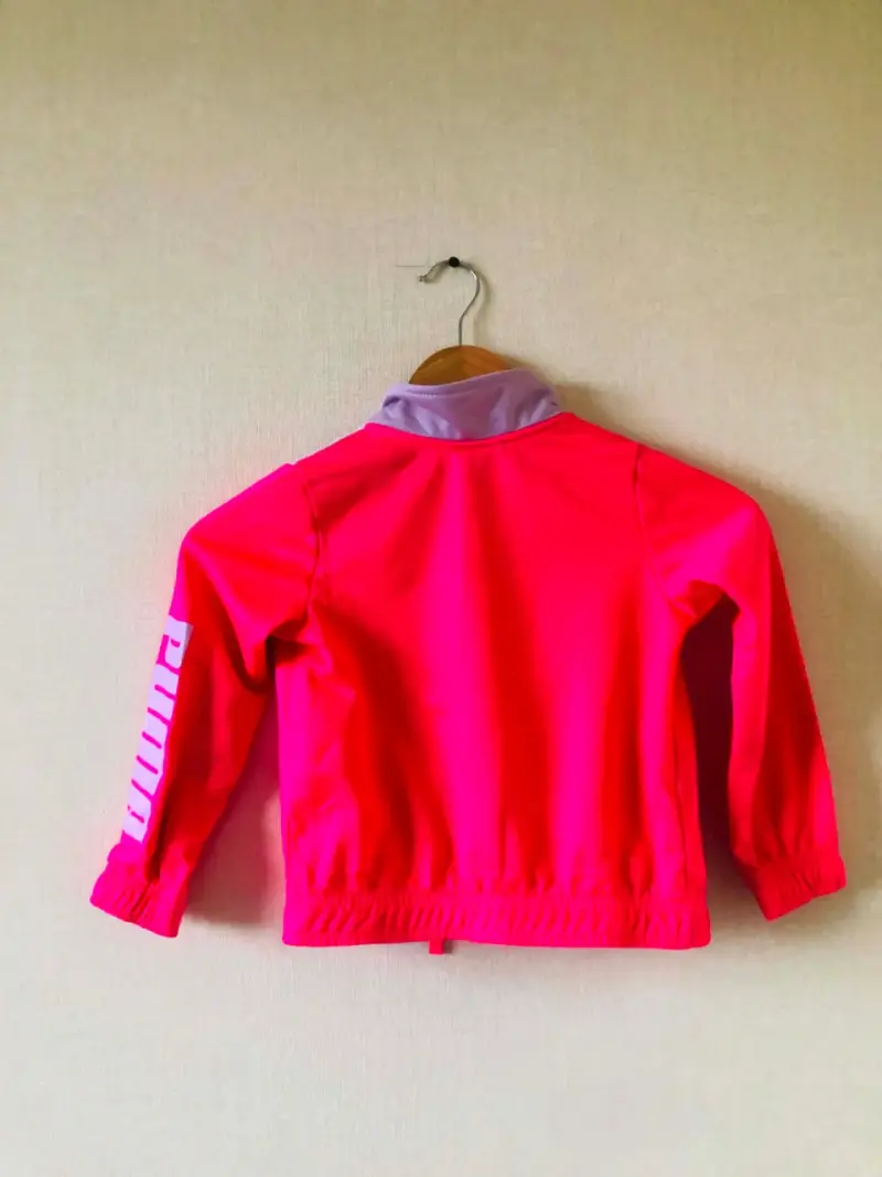 Chaqueta deportiva Puma rosada - 2