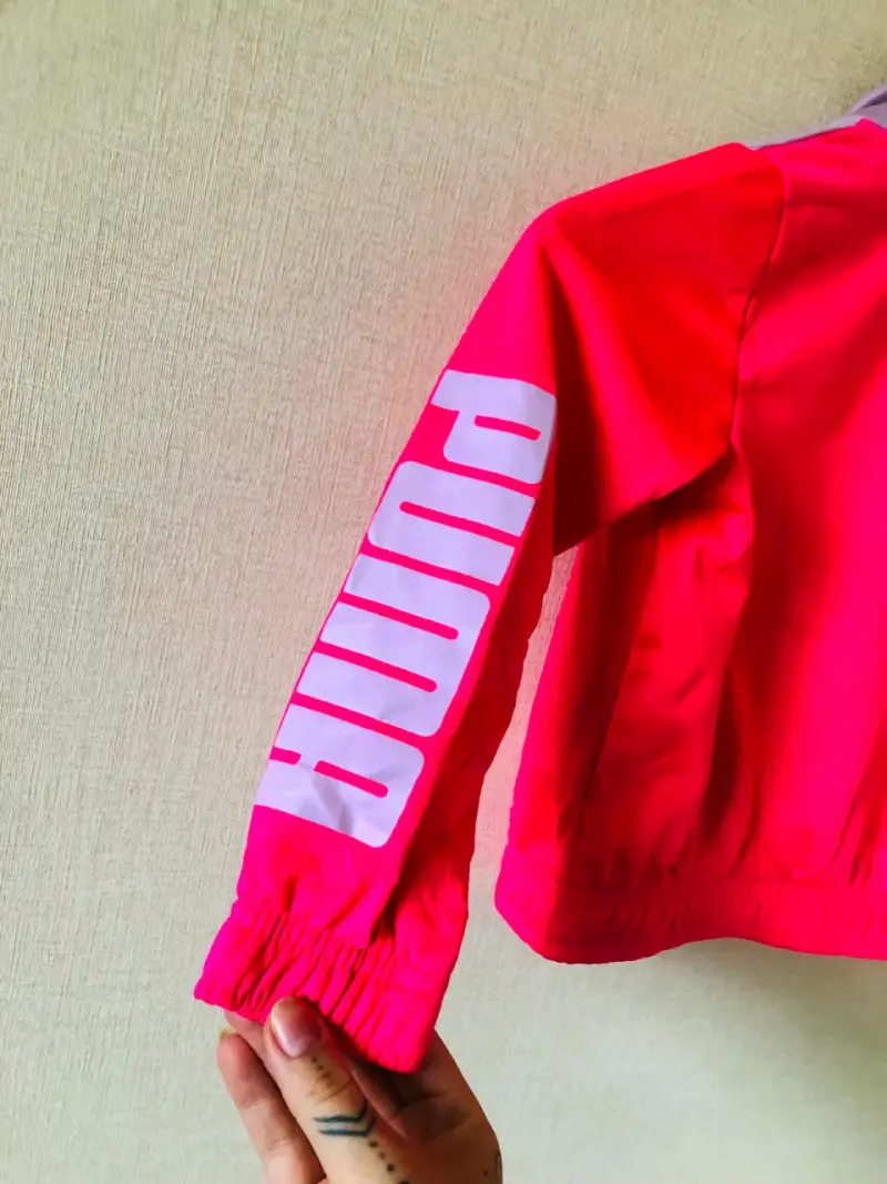 Chaqueta deportiva Puma rosada - 3