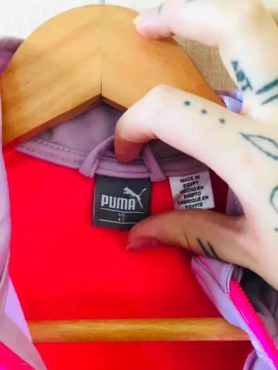 Chaqueta deportiva Puma rosada - miniatura 4