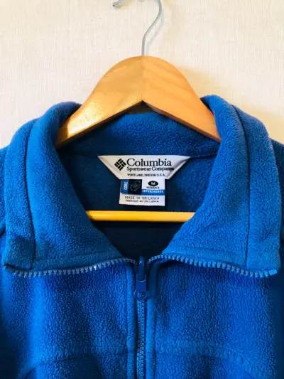 Chaqueta polar azul Columbia - miniatura 2