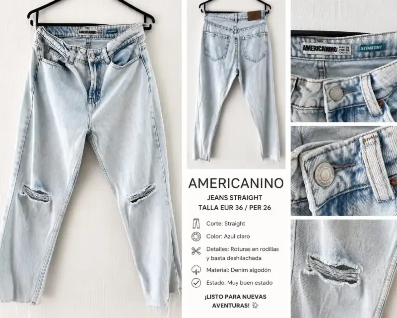 Jeans Americanino azul claro