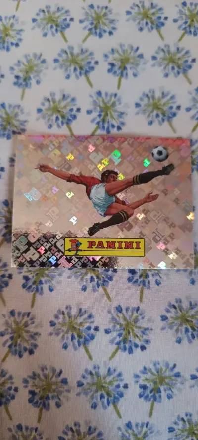 Lámina Panini holográfica vintage - miniatura 1
