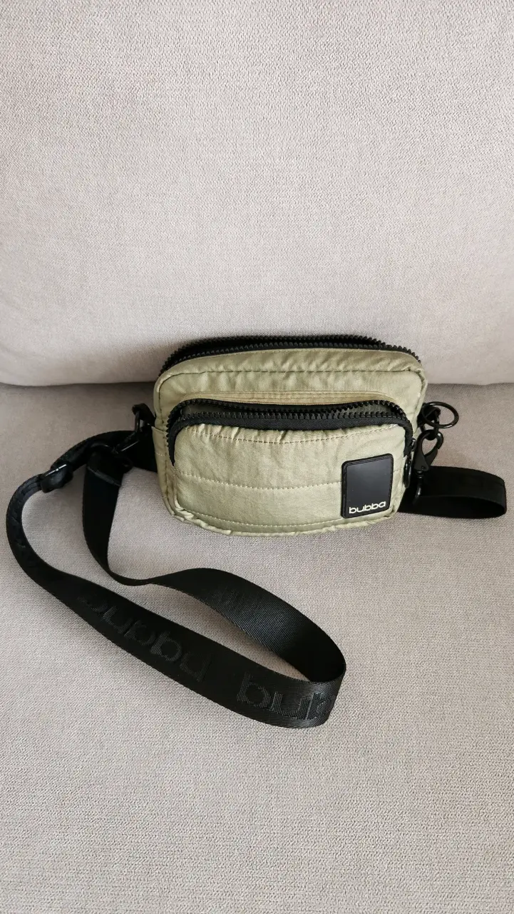 Banano/ bolso verde metálico Bubba - 1