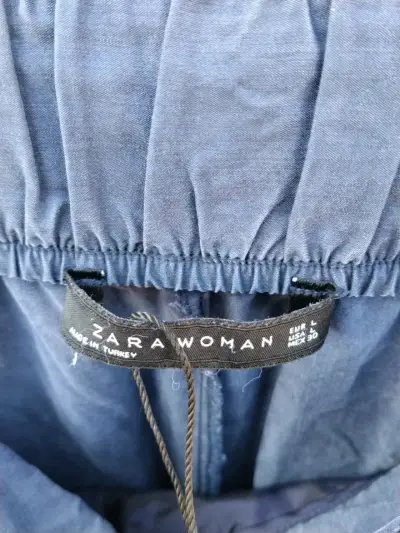 Pantalón azul holgado - miniatura 3