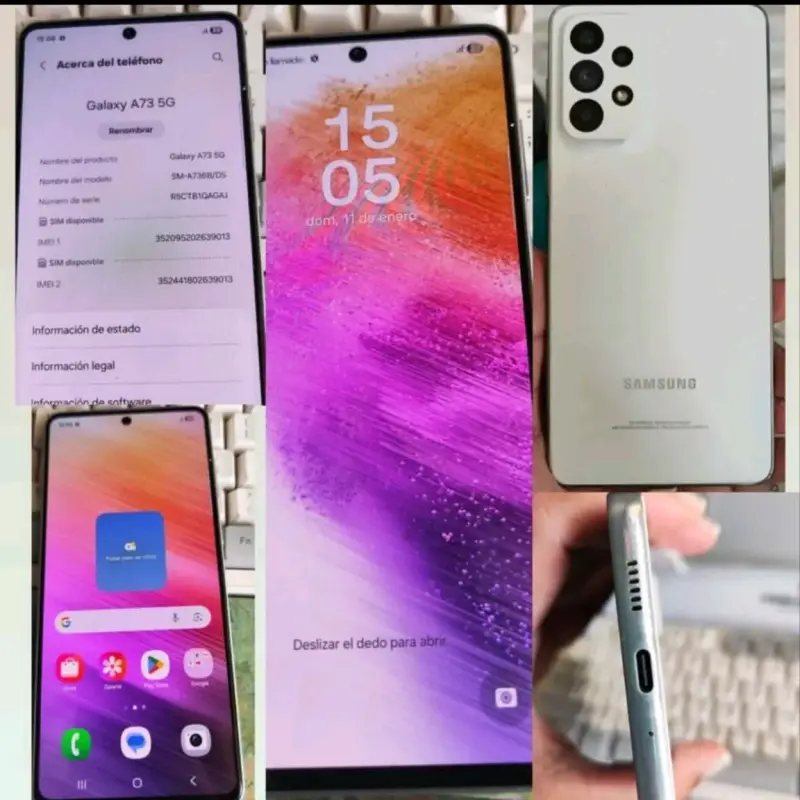 📱 Celular Samsung Galaxy A73 5G — Impecable🔹 128 G - 1