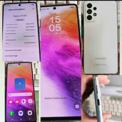 📱 Celular Samsung Galaxy A73 5G — Impecable🔹 128 G - miniatura 1