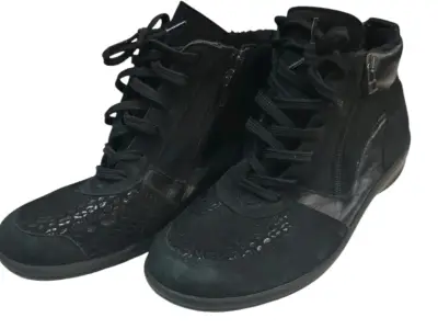 Zapatillas negras Puma unisex - miniatura 3