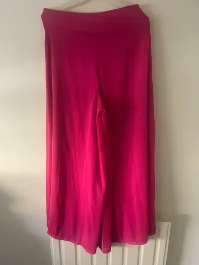Pantalón palazzo fucsia Liola - miniatura 1