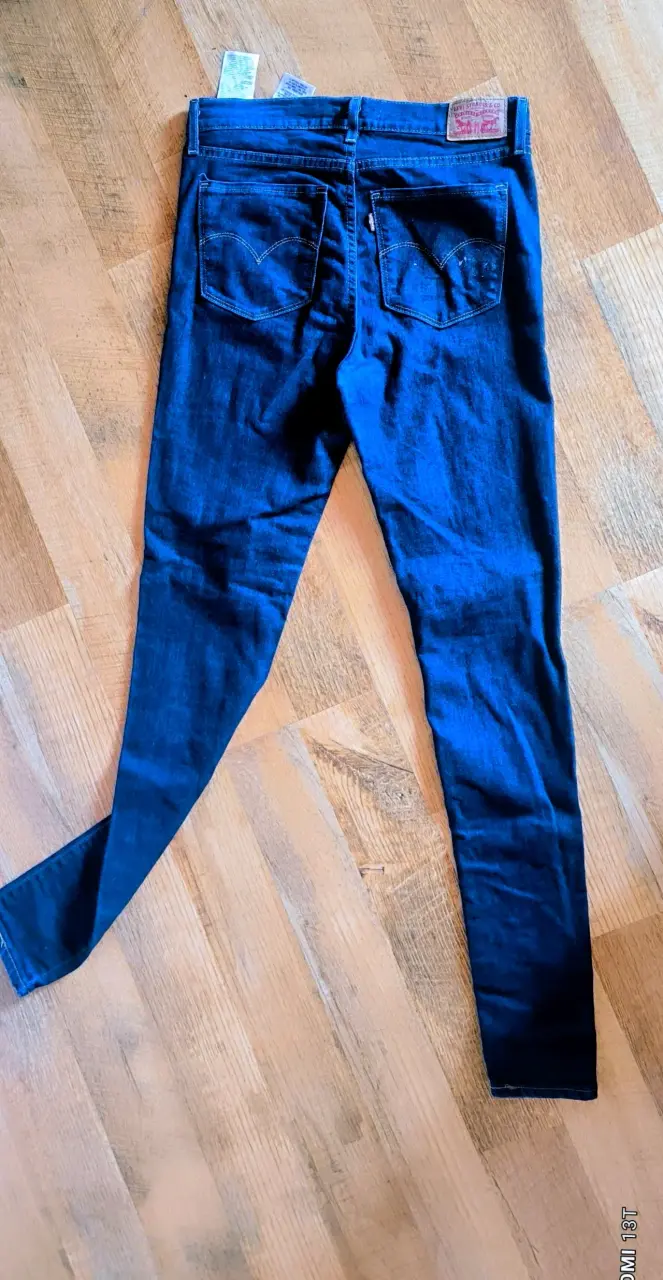 Jeans azul oscuro mujer - 2