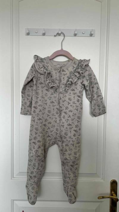 Pijama enterito Osito niña Talla 2 años - miniatura 1