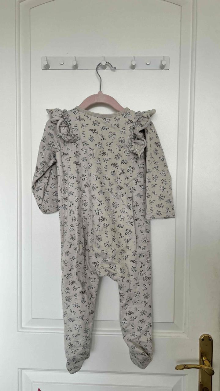 Pijama enterito Osito niña Talla 2 años - 2