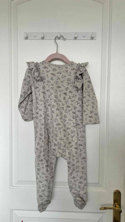 Pijama enterito Osito niña Talla 2 años - miniatura 2