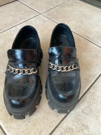 Mocasines negros Decleme - miniatura 1