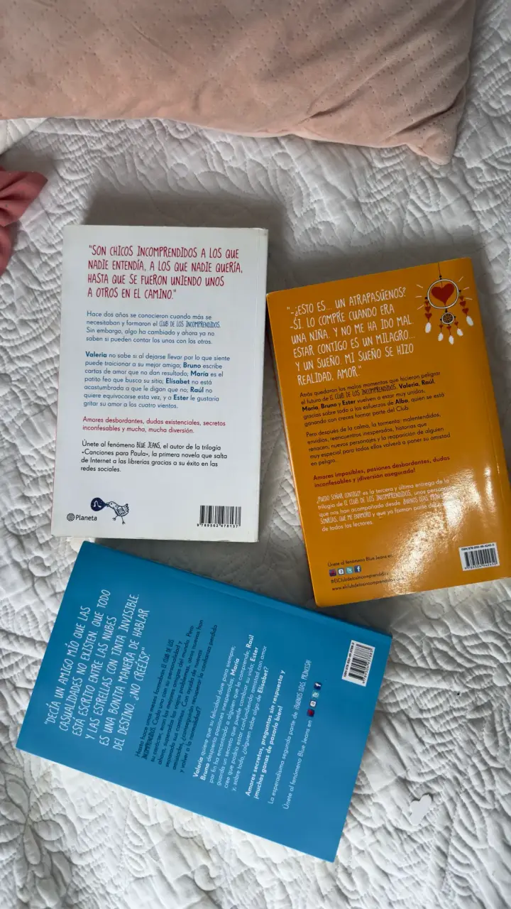 Trilogía libros Blue Jeans - 3