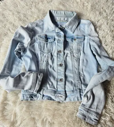 Chaqueta denim celeste - miniatura 1