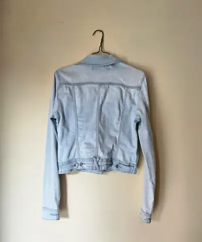 Chaqueta denim celeste - miniatura 3