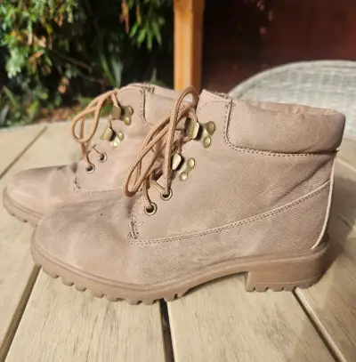 Botas  beige azaleia TALLA 35 - miniatura 1