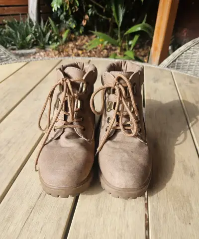 Botas  beige azaleia TALLA 35 - miniatura 2