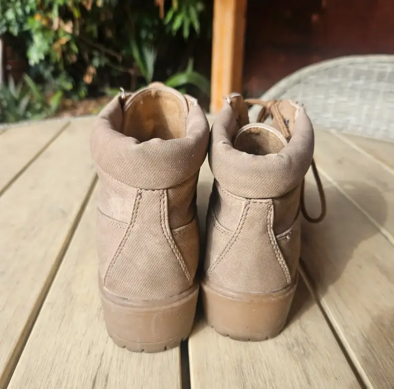 Botas beige azaleia TALLA 35 - 4