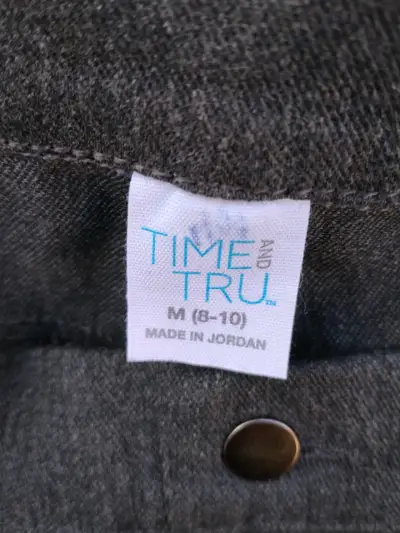Pantalones grises casuales - miniatura 3
