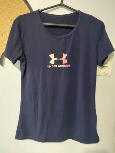 Polera Under Armour azul - miniatura 1