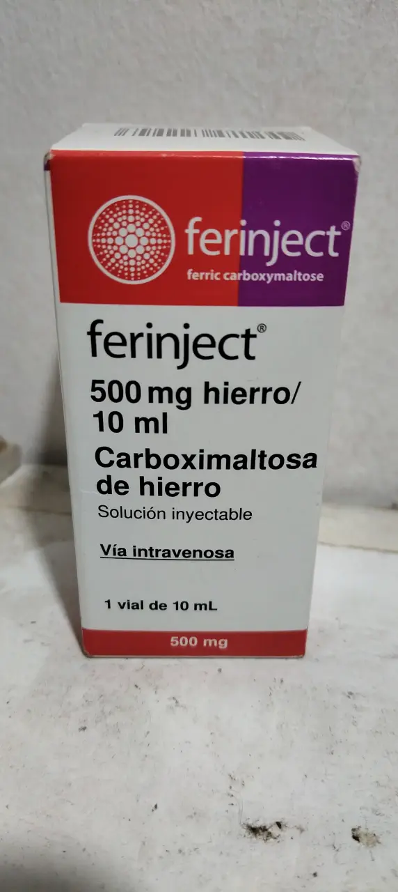 Ferinject 500 mg inyectable - 1