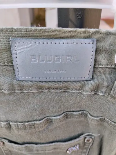 Jeans verdes Bluegirl Denim - miniatura 3