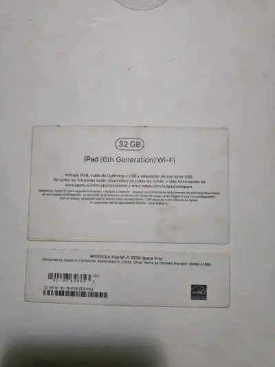 Ipad 6th generación 32gb - miniatura 5
