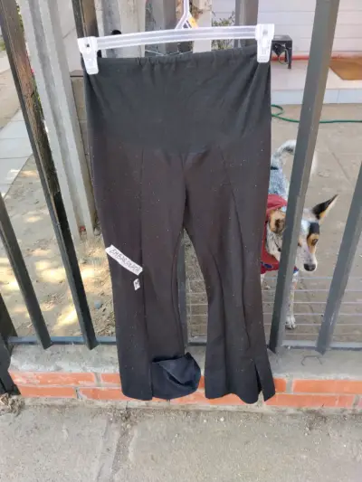 Pantalones negros maternidad - miniatura 1