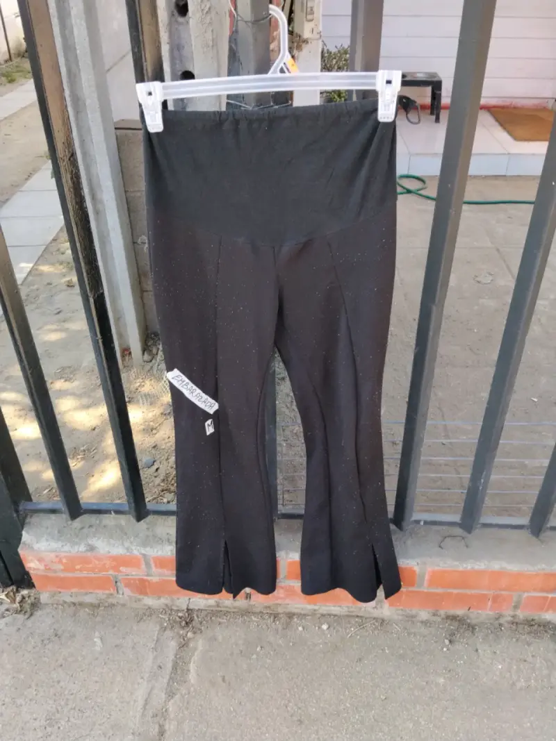 Pantalones negros maternidad - 2