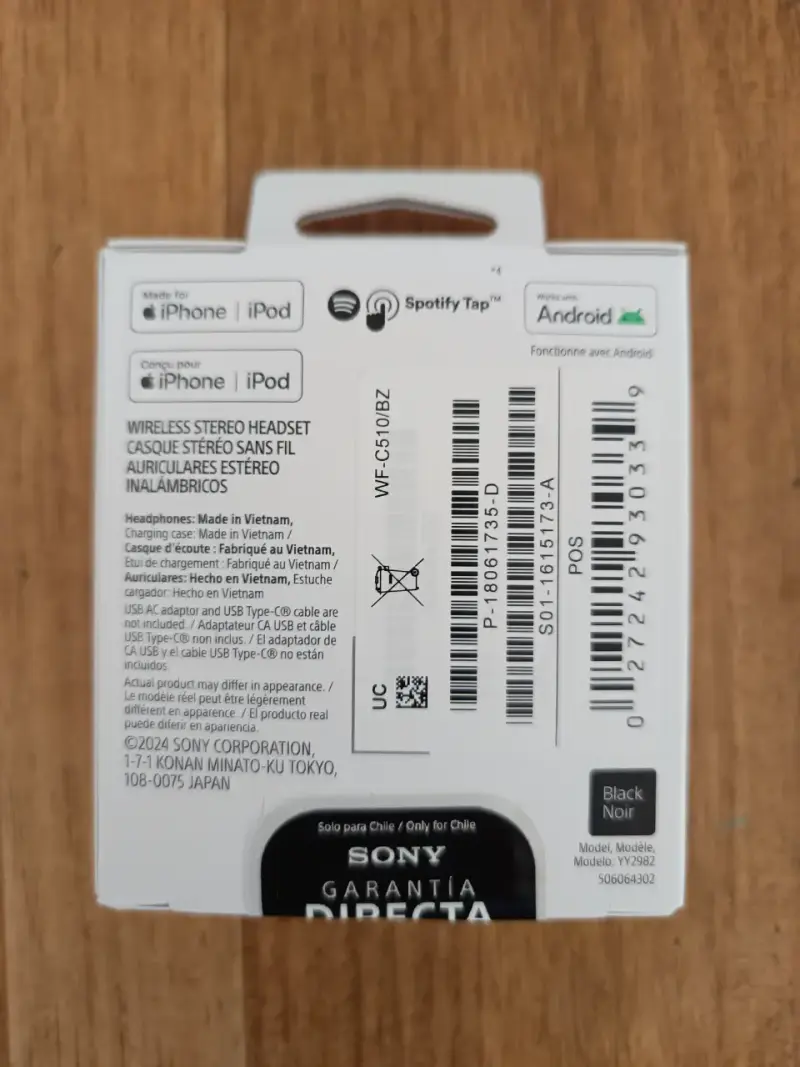 Auriculares Sony WF-C510 nuevos - 2