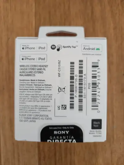 Auriculares Sony WF-C510 nuevos - miniatura 2