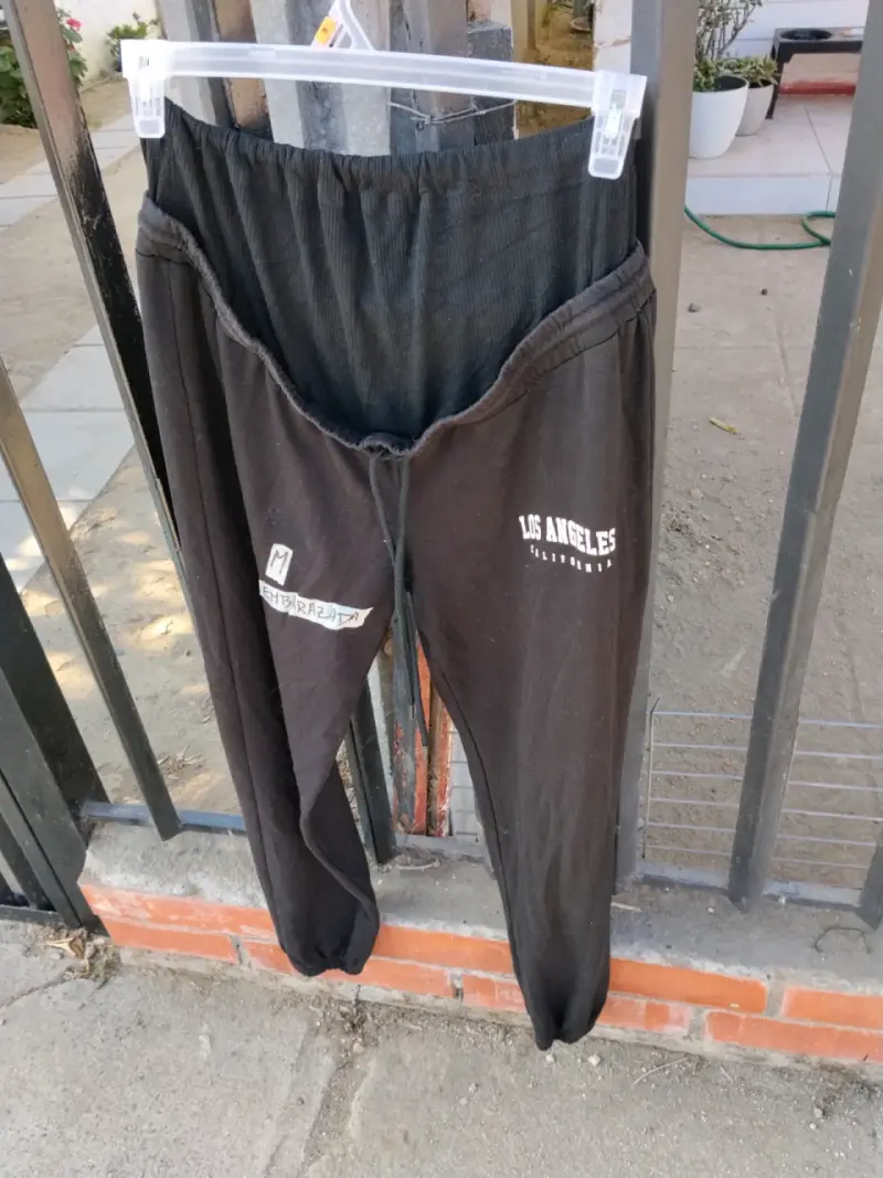 Pantalones deportivos negros mujer - 2