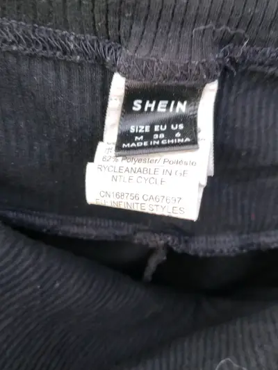 Pantalones deportivos negros mujer - miniatura 4