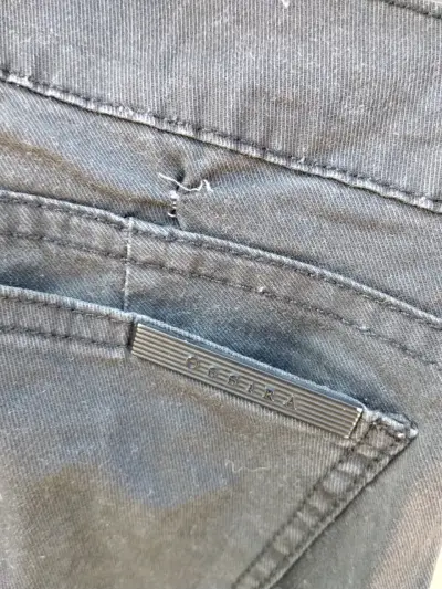 Jeans negros para hombre - miniatura 4
