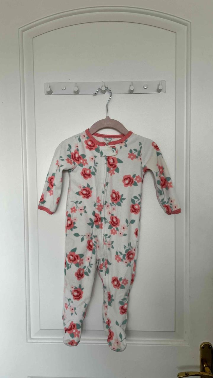 Pijama polar bebé niña 9 meses - 1