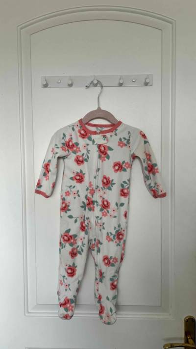 Pijama polar bebé niña 9 meses - miniatura 1