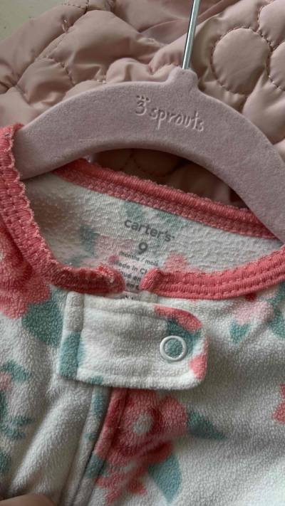 Pijama polar bebé niña 9 meses - miniatura 3