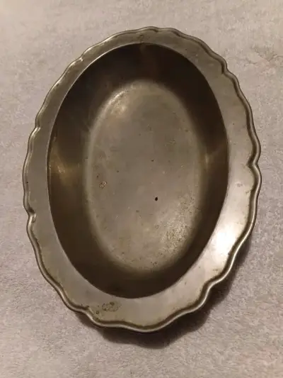 Bandeja ovalada de Plata - miniatura 1