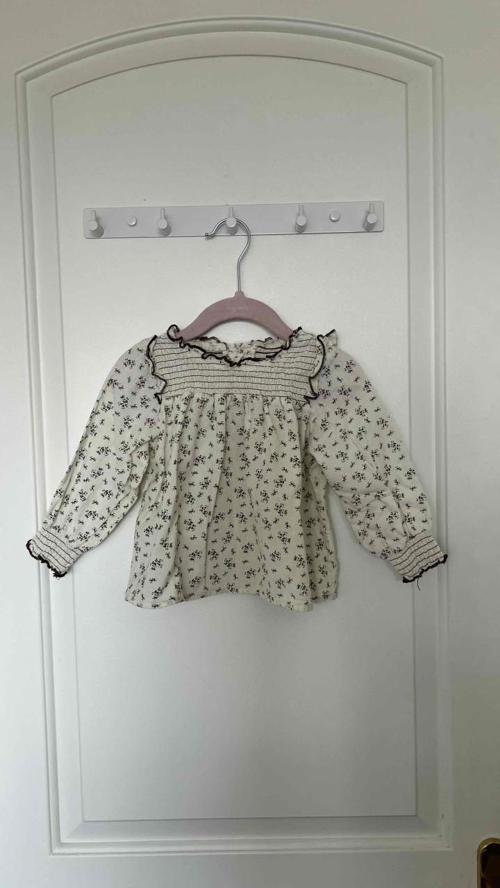 Blusa niña flores talla 2 años - 1