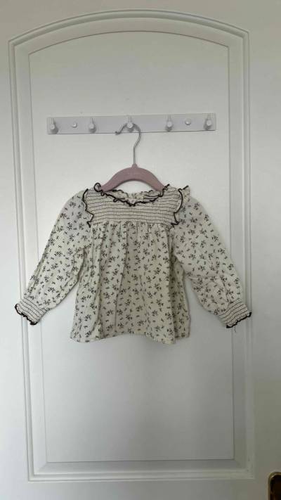Blusa niña flores talla 2 años - miniatura 1