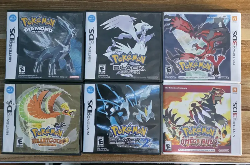 Coleccion Juegos Pokémon Nintendo DS y 3DS